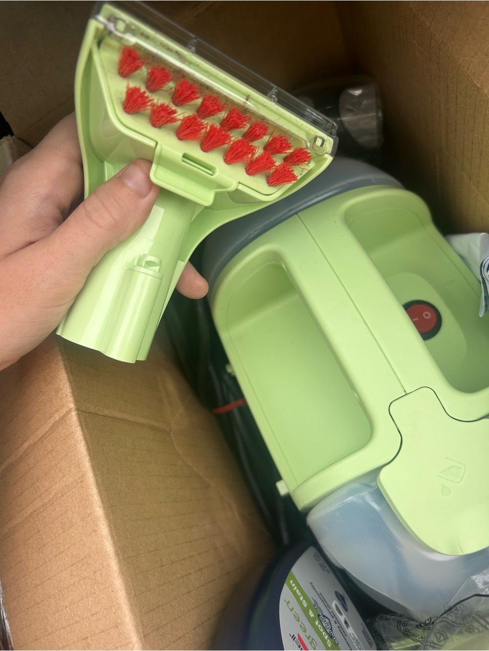 BISSELL Little Green Portable Carpet Cleaner Mini - Picture 4 of 7